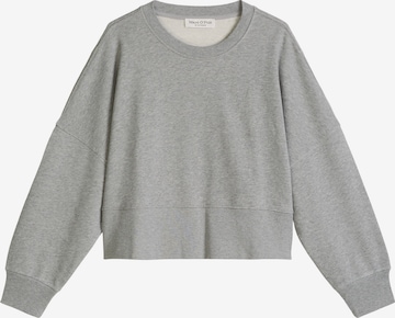 Sweat-shirt Marc O'Polo en gris : devant