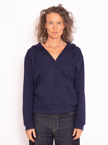 FRUIT OF THE LOOM - Sudadera con cremallera 'Zip Hoodie' en azul: frente