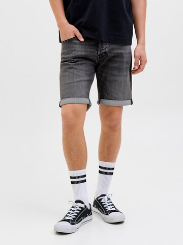 JACK & JONES Regular Jeans 'JJIRICK JJORIGINAL' in Grey: front