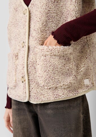 QS Vest in Beige: front