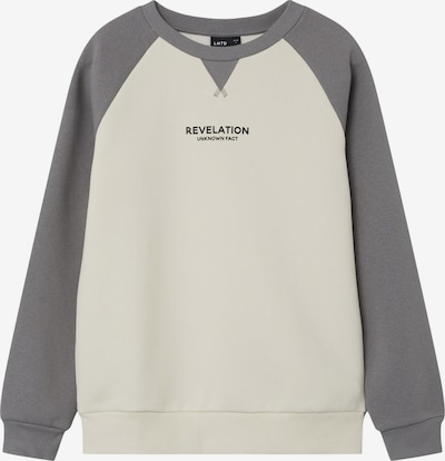 NAME IT Sweatshirt in de kleur Beige / Basaltgrijs, Productweergave