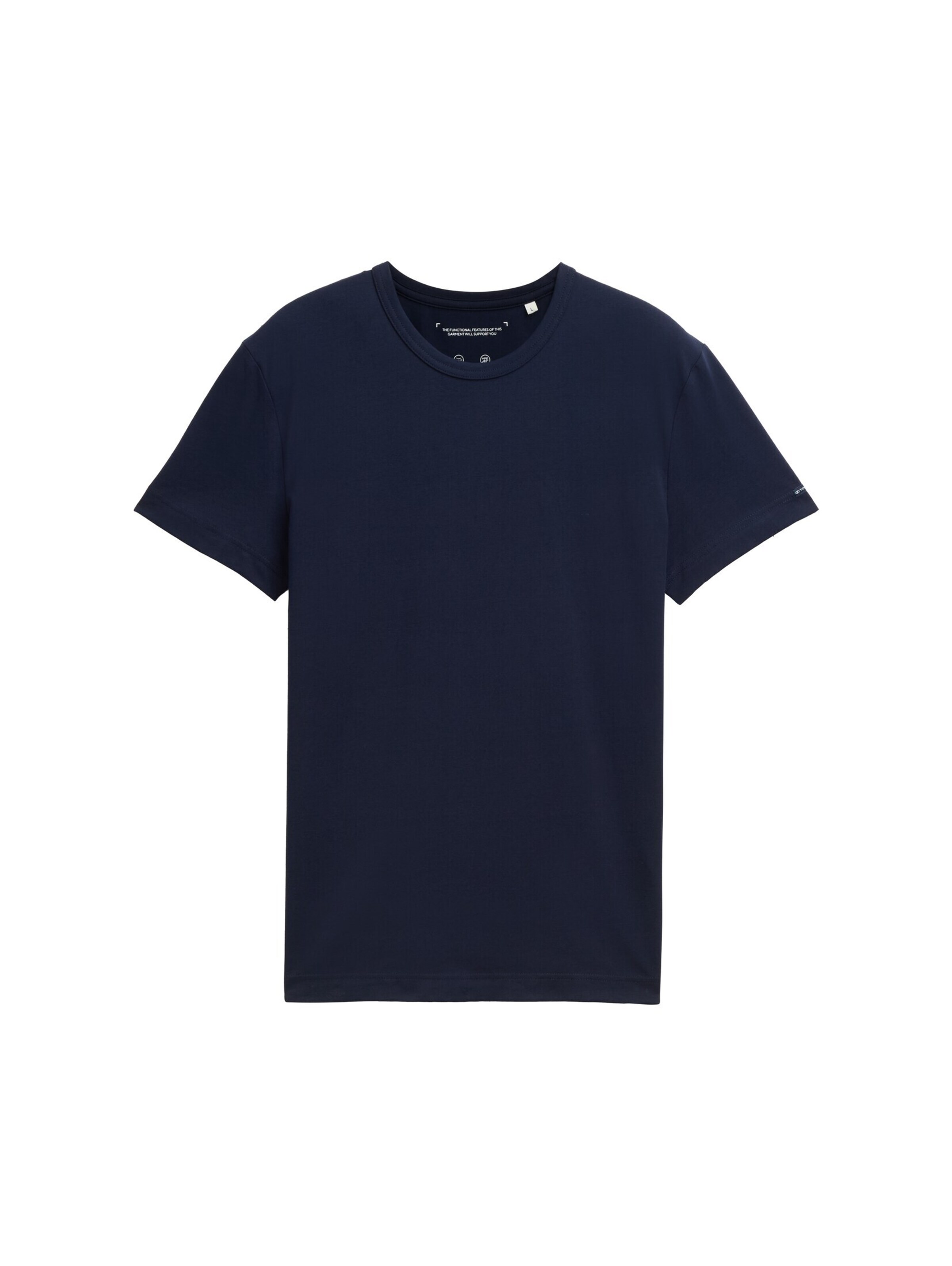 TOM TAILOR Shirt in Blue: front