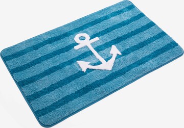 MY HOME Bathmat in Blue: front