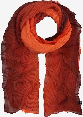 FRAAS Schal in Orange: Vorderseite