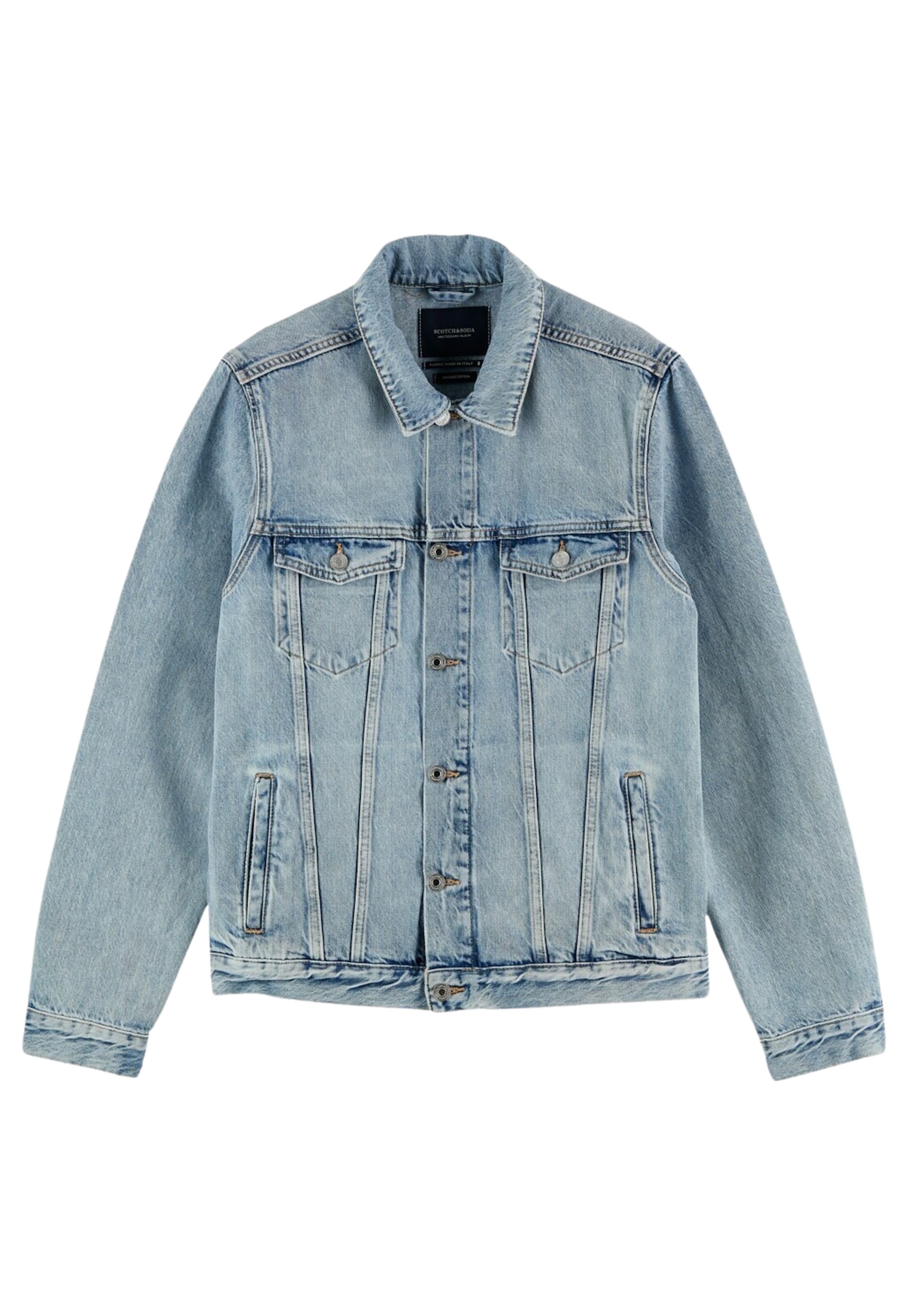 SCOTCH & SODA Jacke 'Inbetween' in Blau: Vorderseite