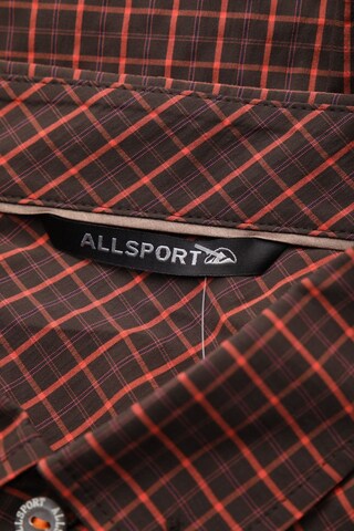 All Sport Button-down-Hemd XL in Braun