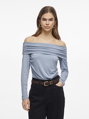 VILA Shirt in Blauw: voorkant