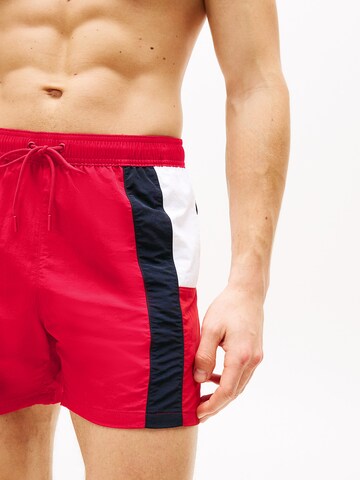 TOMMY HILFIGER Board Shorts in Red
