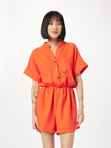 SISTERS POINT Jumpsuit 'NOOSA-PL' i orange: framsida