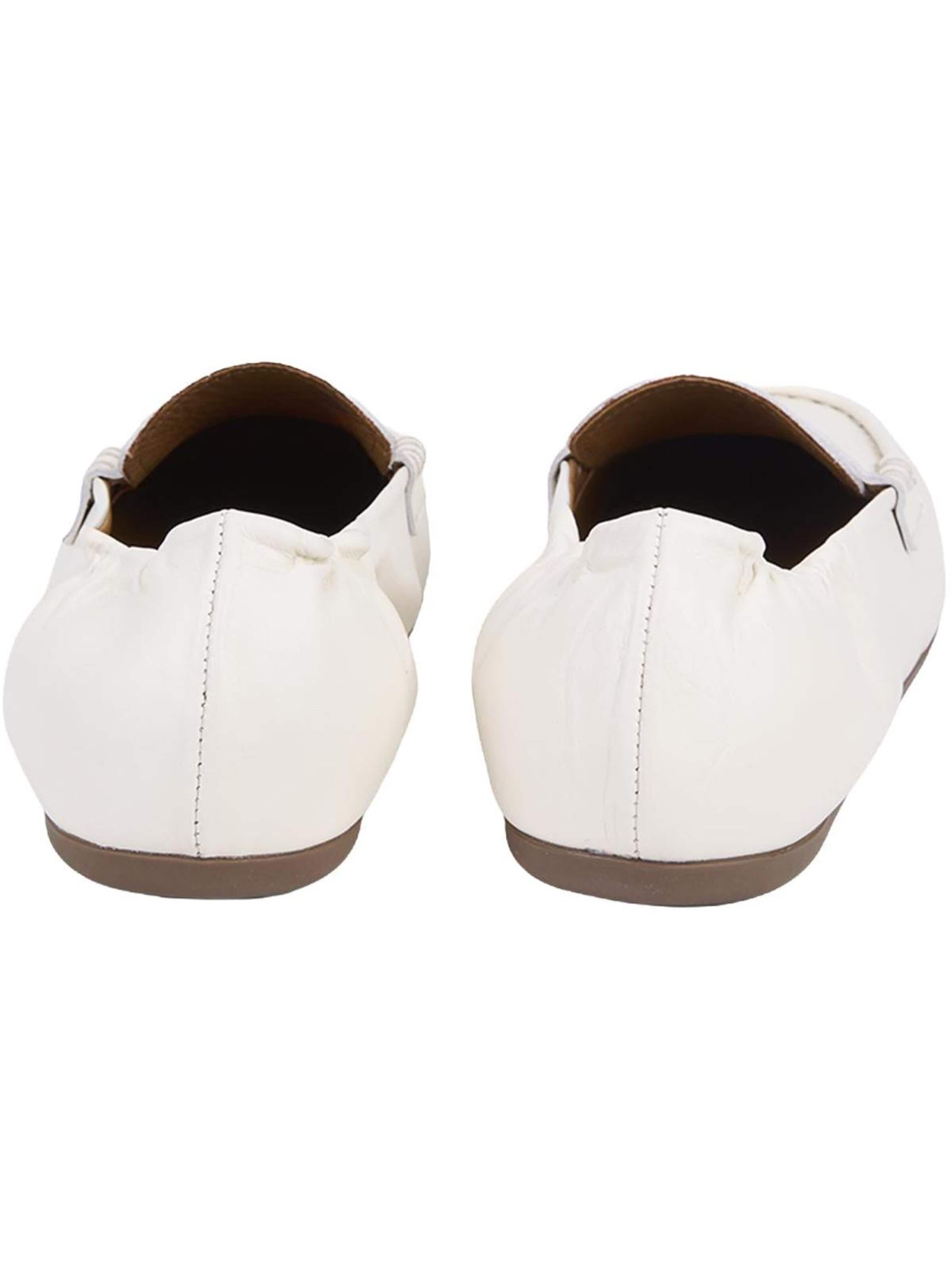 Mocassin 'Loafer' Desa en blanc