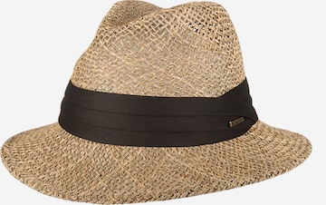 Hatland Hoed 'Aussie Seagrass' in Zwart: voorkant