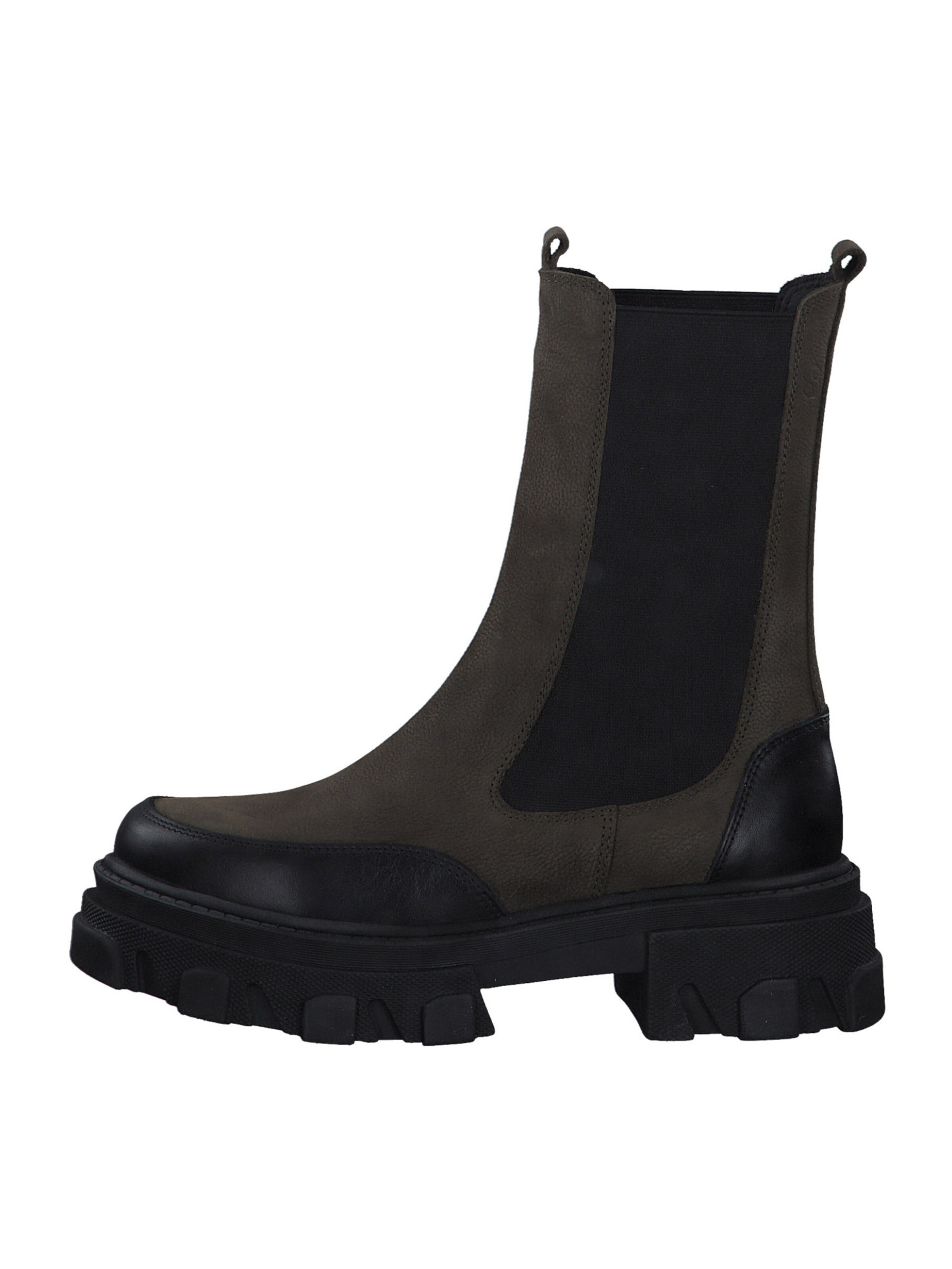 s.Oliver Chelsea boots in Groen