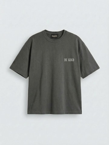 T-Shirt Kleidermafia en gris : devant