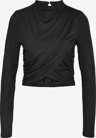 Noisy may - Blusa 'OLIVE' em preto: frente