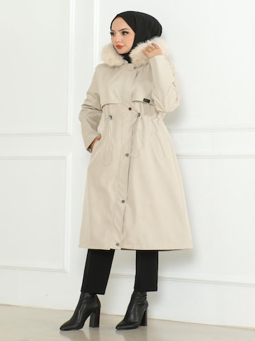 Veste d’hiver MODAMIHRAM en beige