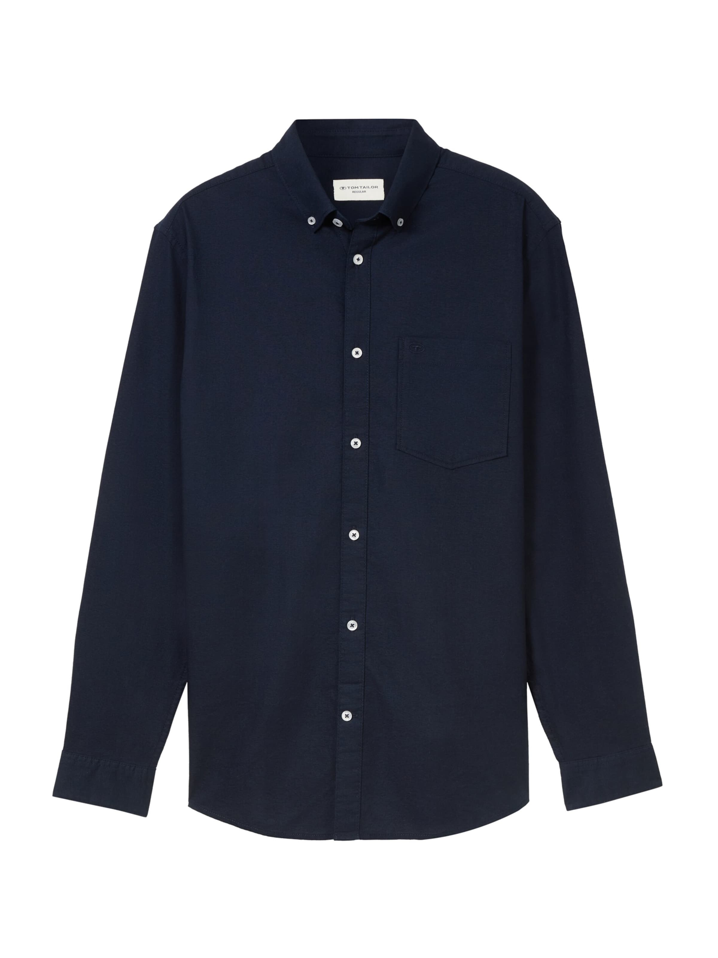 TOM TAILOR Hemd in Blau: Vorderseite