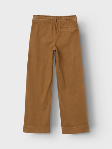 NAME IT Loosefit Broek in Bruin