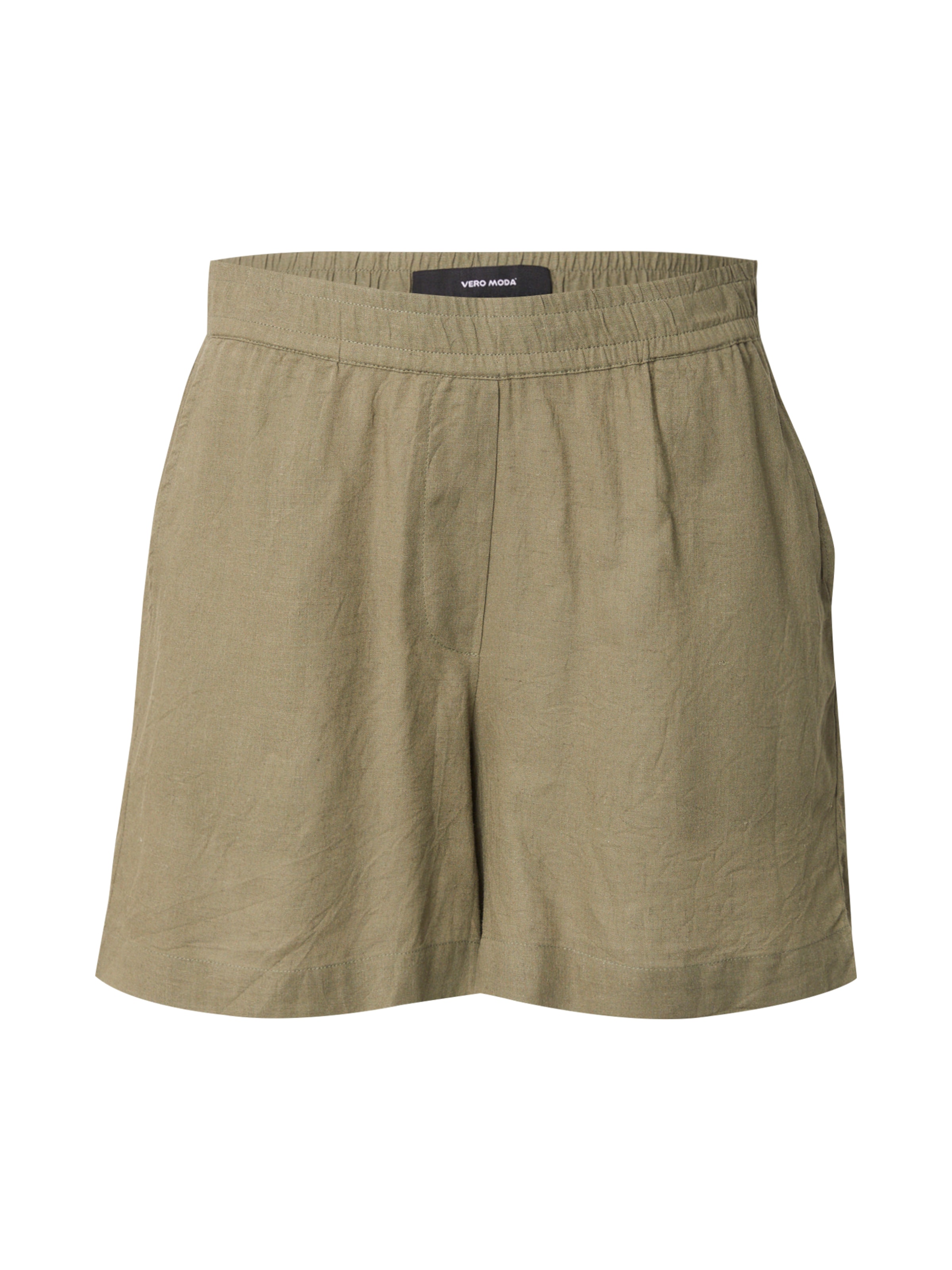 VERO MODA Loose fit Pants 'THEA' in Green: front