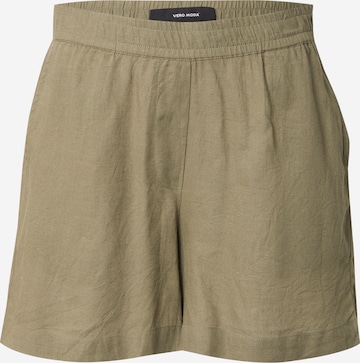 VERO MODA Loosefit Hose 'THEA' in Grün: Vorderseite