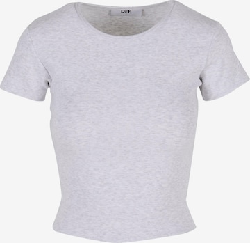 DEF Tričko – šedá: přední strana