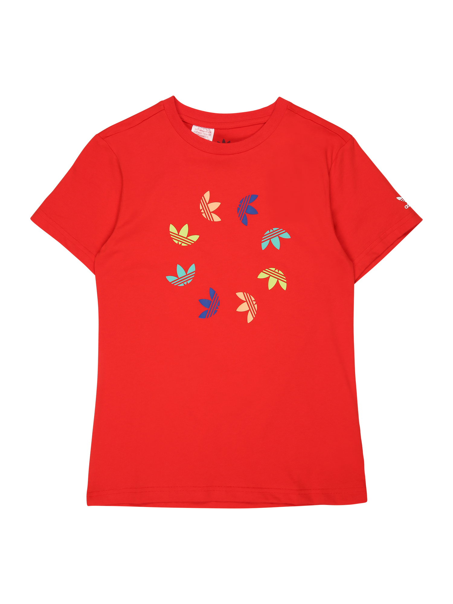 Dzieci Dziewczynki ADIDAS ORIGINALS Koszulka w kolorze Czerwonym 