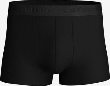 CALIDA Boxer shorts 'Clean Line' in Black: front