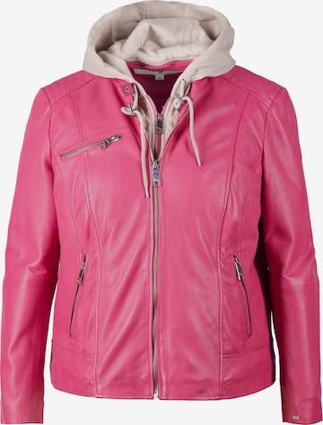 Veste mi-saison Maze en rose : devant