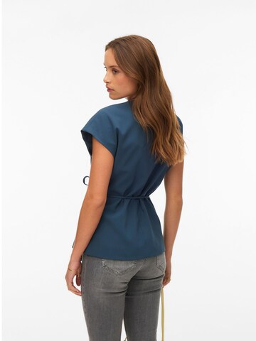VERO MODA - Chaleco 'AWVANNAH' en azul