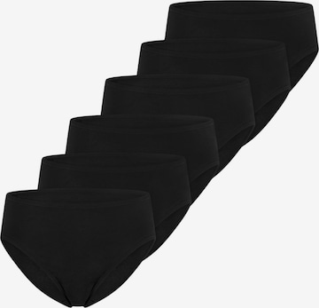 SCHIESSER Slip 'Essentials Cotton' in Schwarz: Vorderseite
