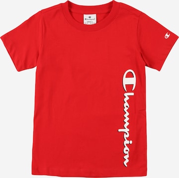 Champion Authentic Athletic Apparel Shirt in Red: front