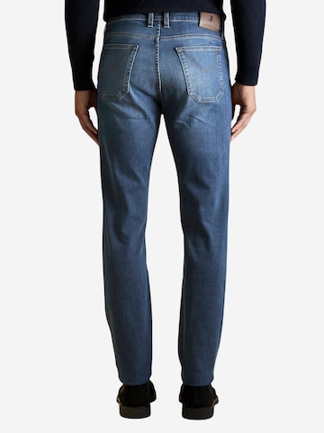 Coupe slim Jean Jeckerson en bleu