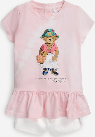 Polo Ralph Lauren Set in Roze: voorkant