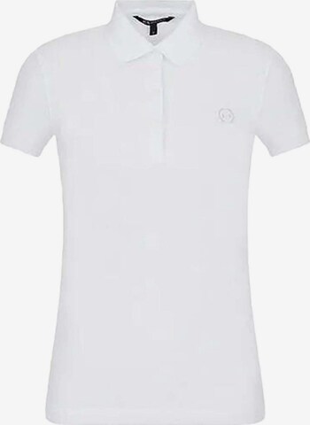 T-Shirt EA7 Emporio Armani en blanc : devant