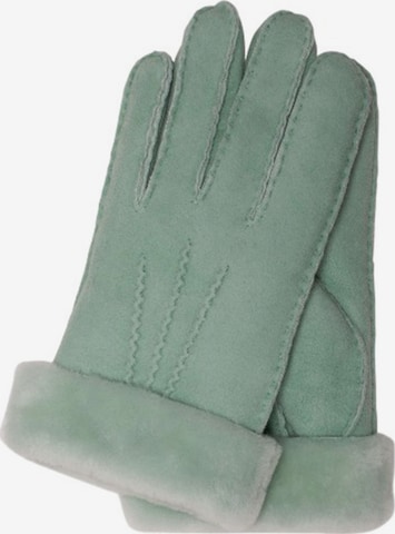 KESSLER Full Finger Gloves 'ILVY' in Green: front