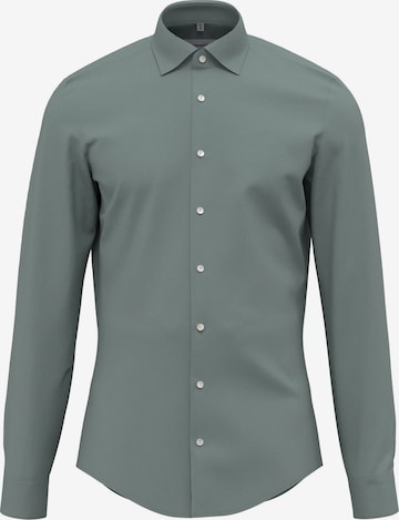 Chemise business SEIDENSTICKER en vert : devant
