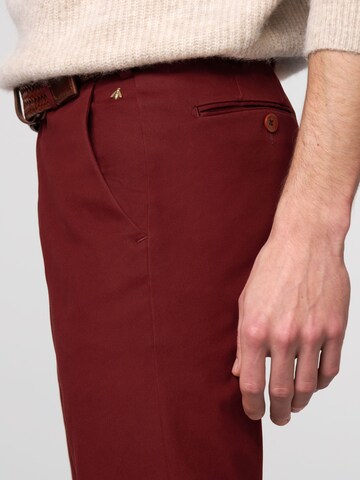 MEYER Regular Chino 'Bonn' in Rood