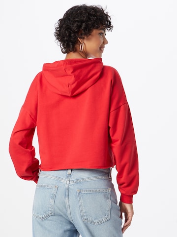ABOUT YOU - Sweatshirt 'Malin' em vermelho
