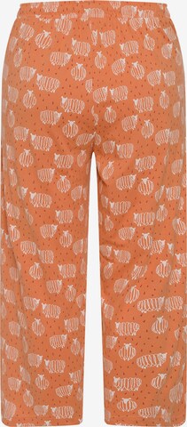 Ulla Popken Pyjamabroek in Oranje