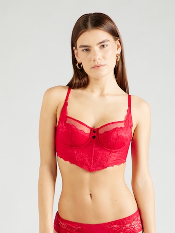 Bustino Reggiseno di Dorina in rosso: frontale