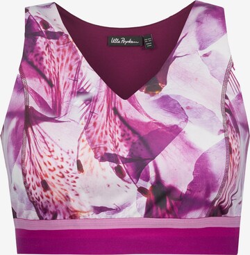 Ulla Popken Top in Lila: voorkant