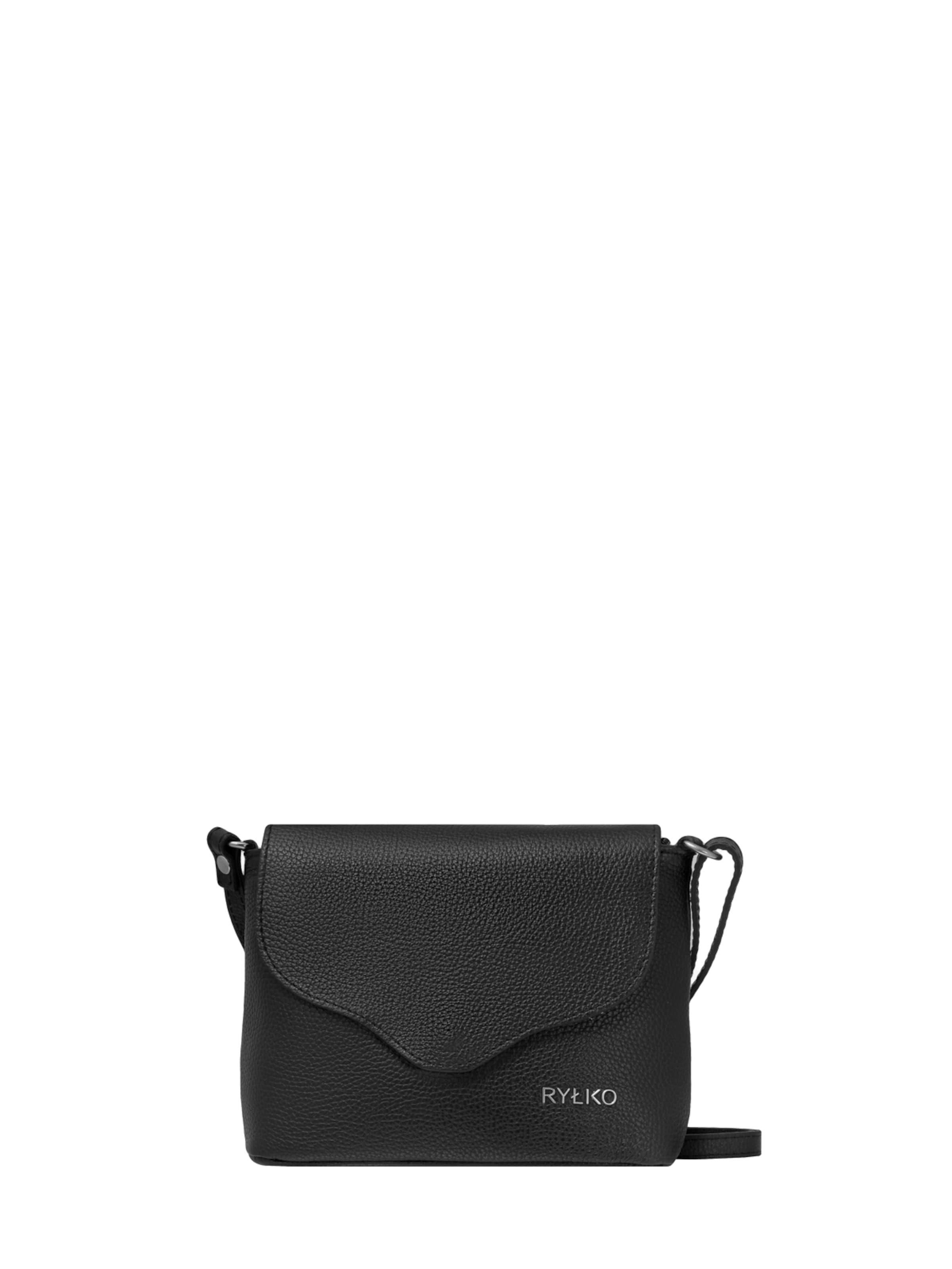 RYLKO Umhängetasche in Schwarz: Vorderseite