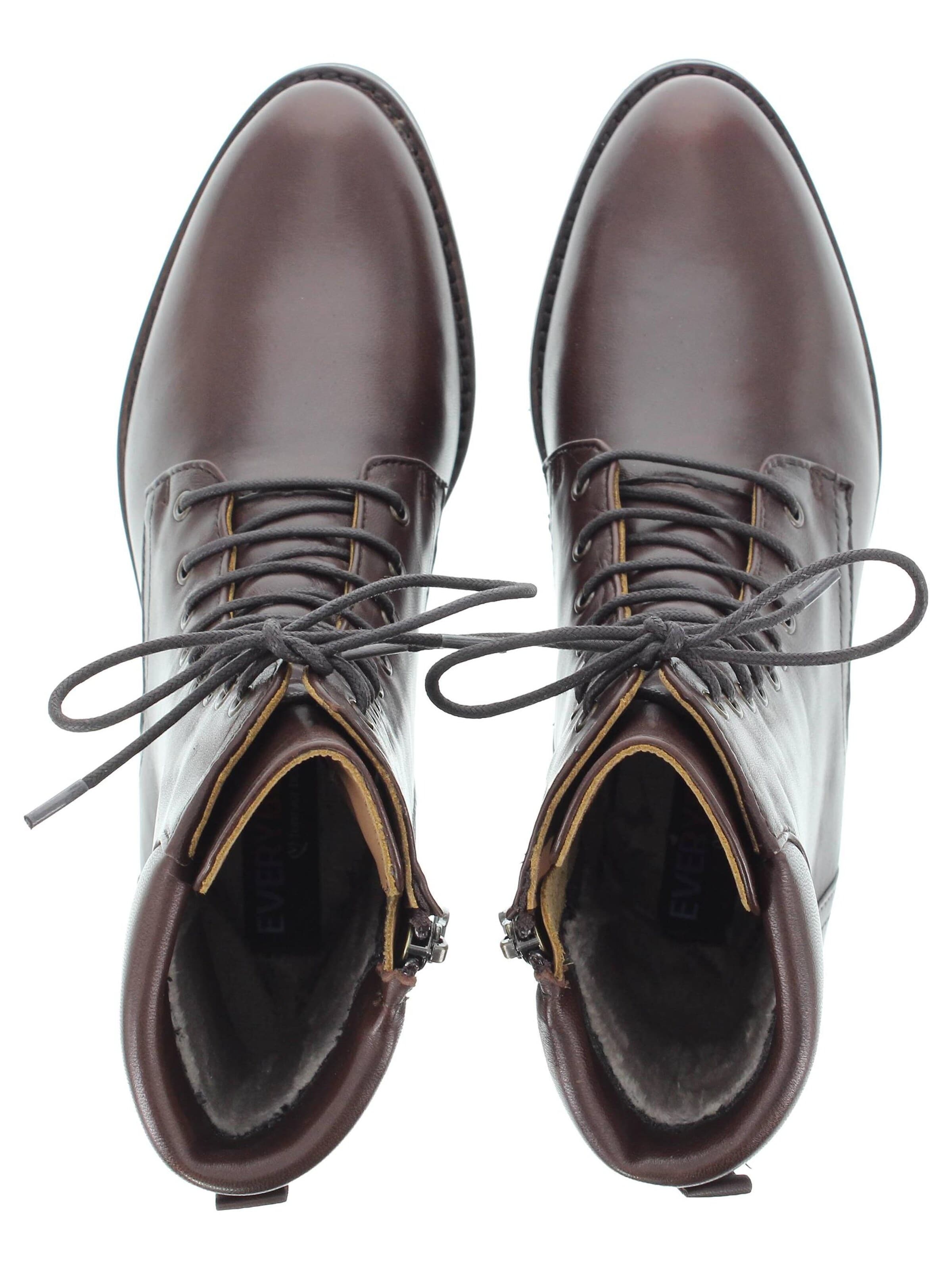 Everybody Lace-Up Ankle Boots 'BIONDA' in Brown