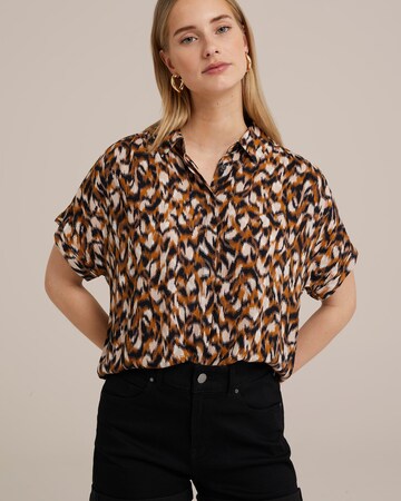 WE Fashion Bluse i blandingsfarvet