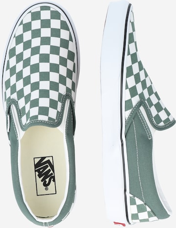 VANS - Sapatilhas slip-on 'Classic' em verde