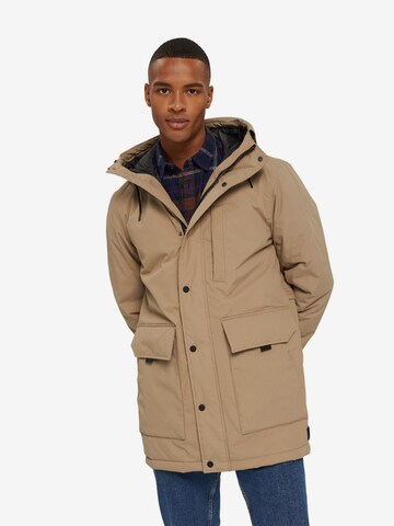 ESPRIT Winterjas in Beige: voorkant