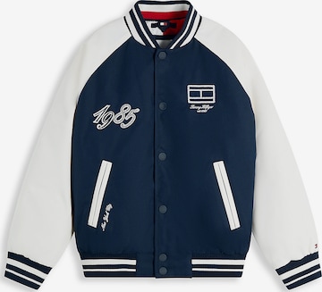 mėlyna TOMMY HILFIGER Demisezoninė striukė: priekis