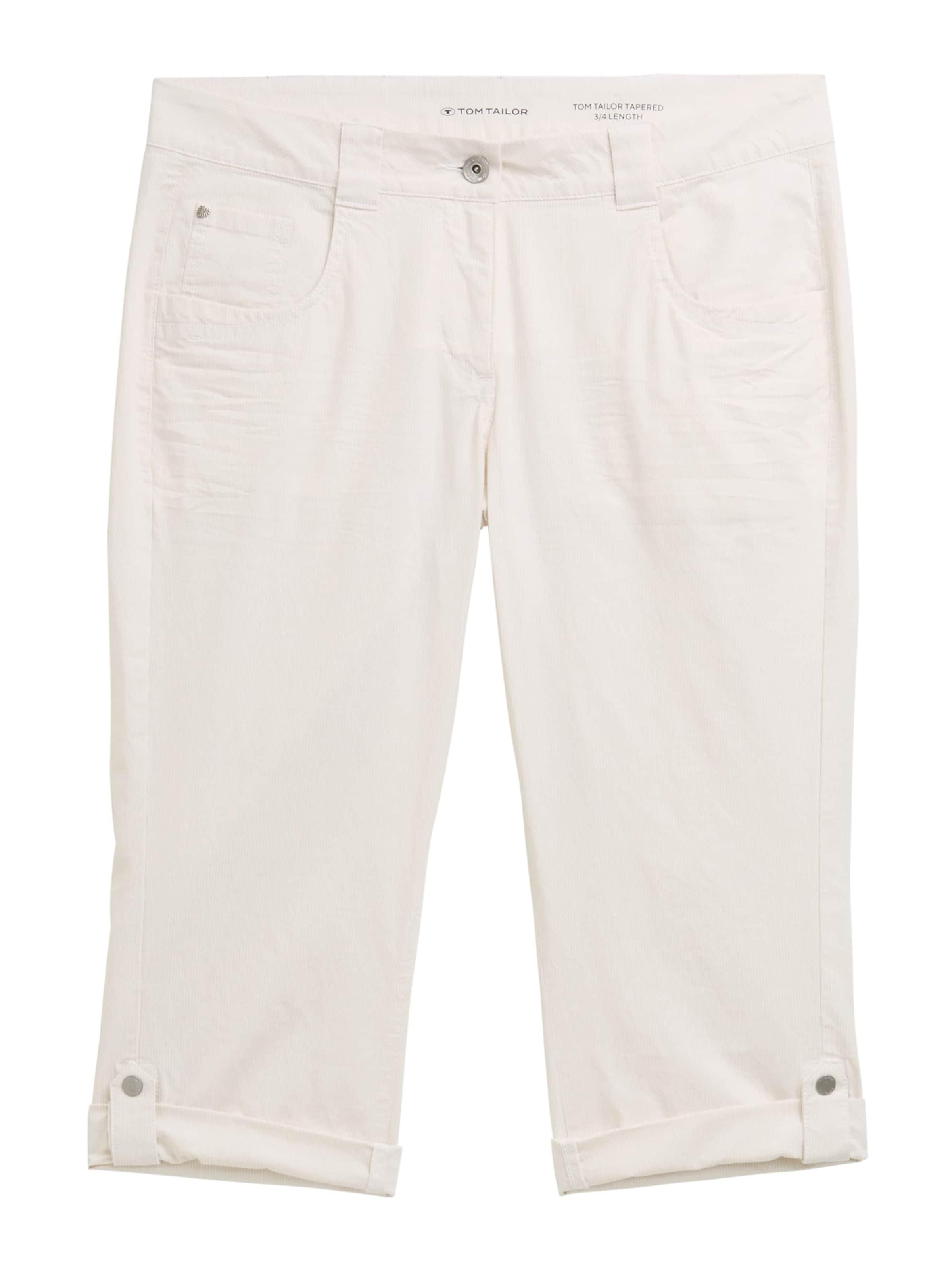 TOM TAILOR Bukser i beige: forside