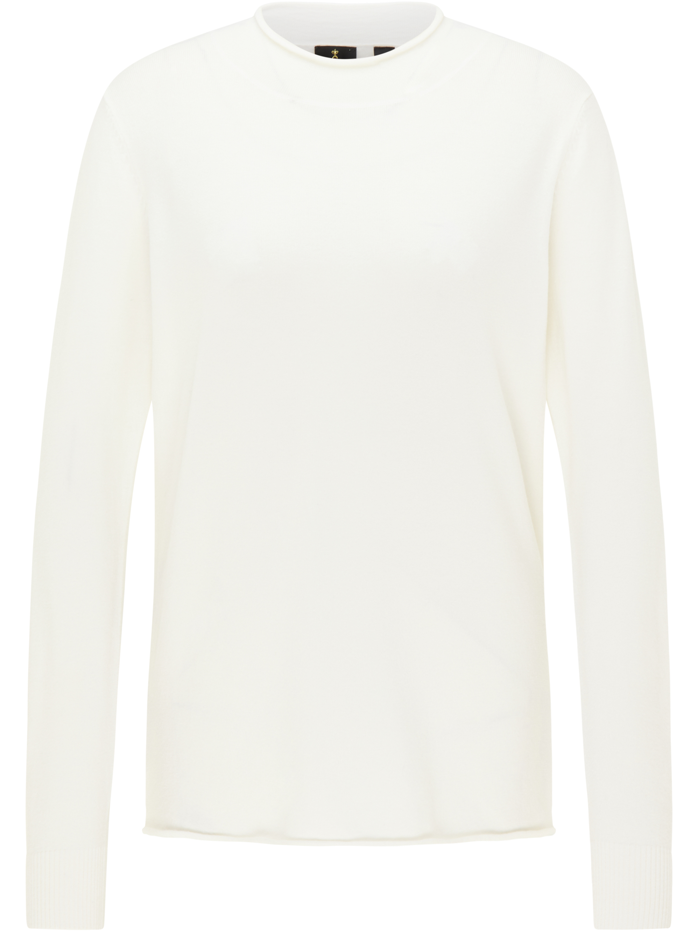 Donna Abbigliamento DreiMaster Klassik Pullover in Bianco Lana 