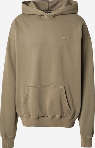 Sweat-shirt Pegador en vert : devant