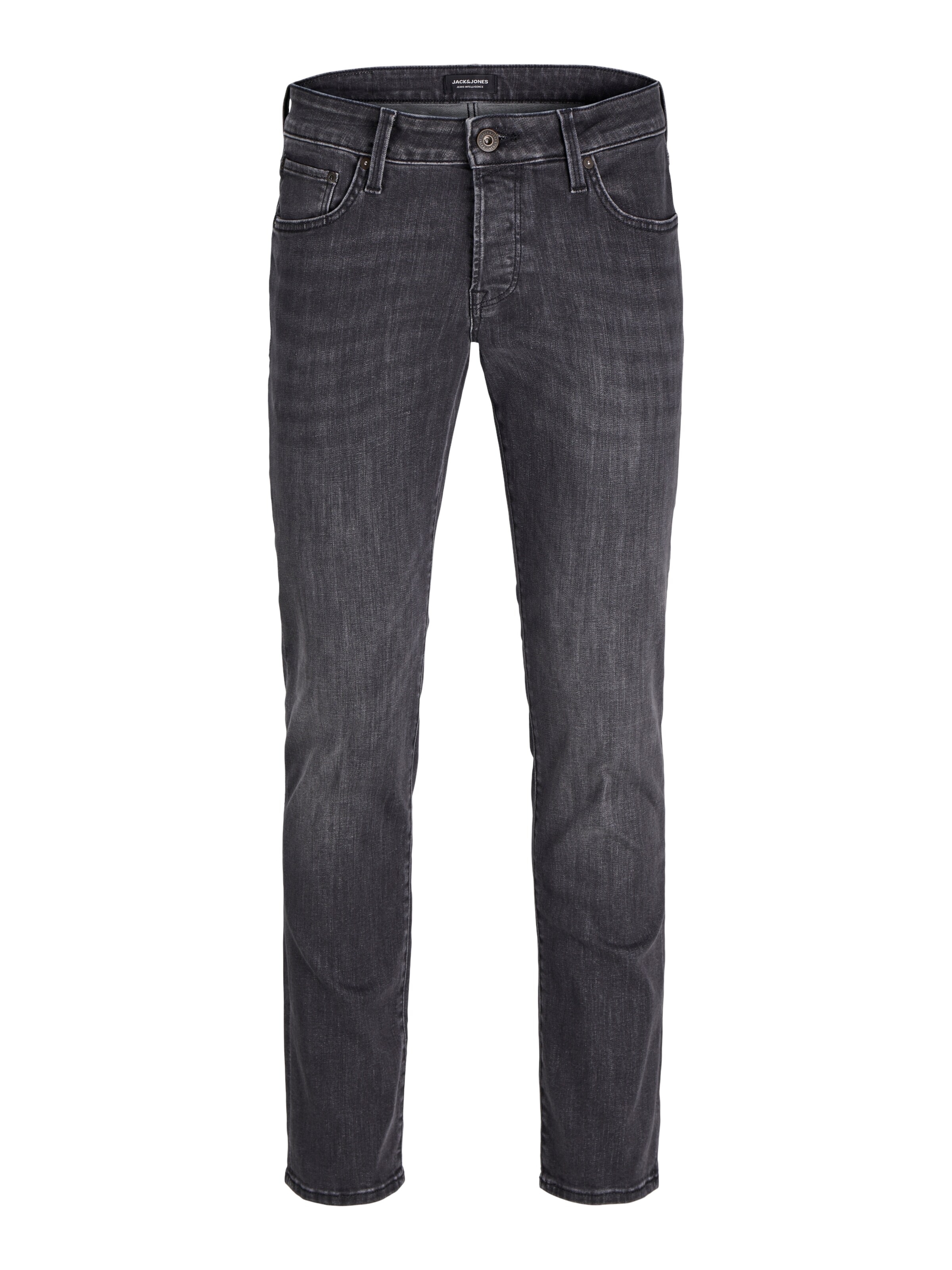 JACK & JONES Slim fit Jeans in Black: front